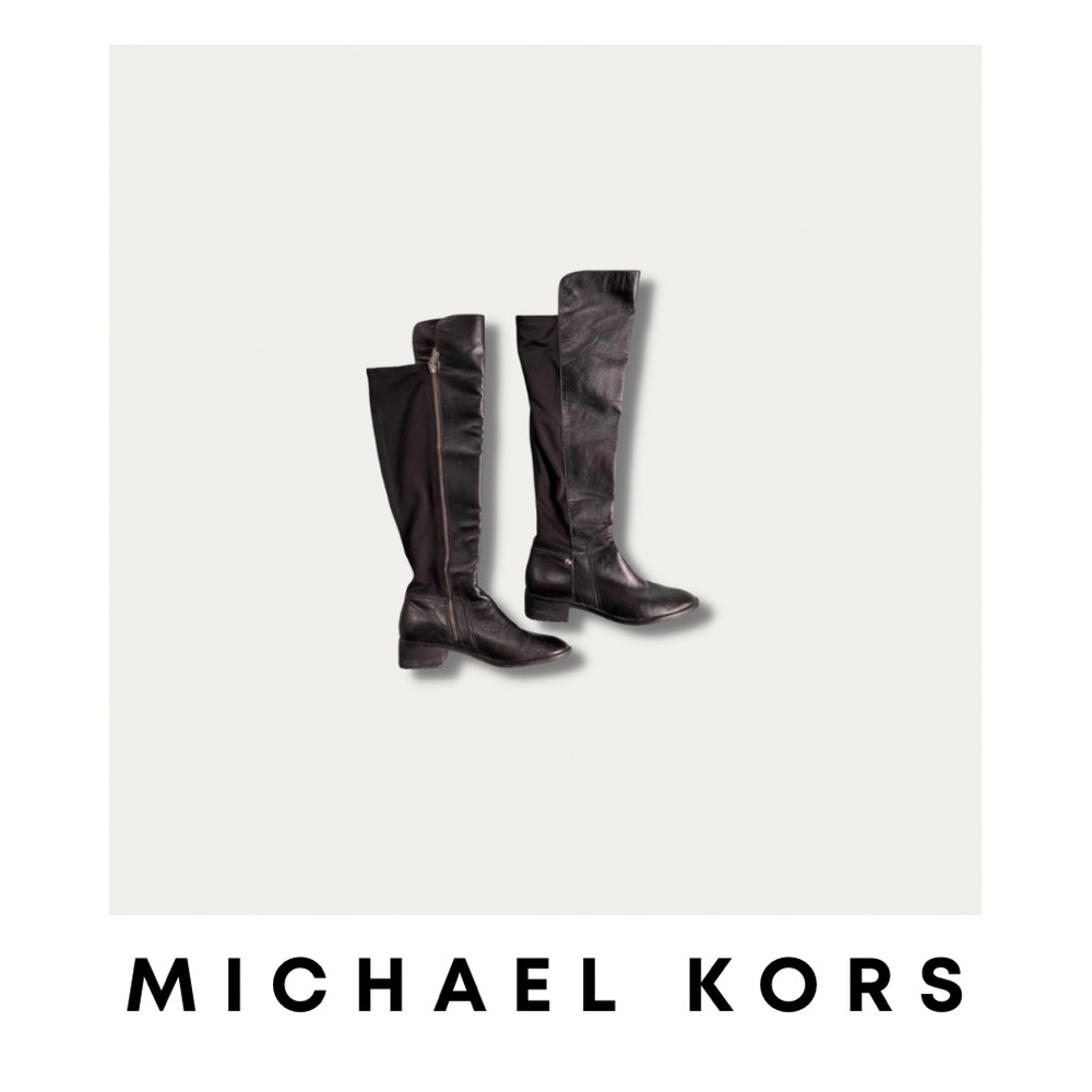 Michael Kors Riding Boots Black